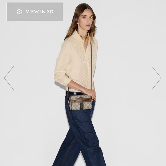 Authentic Gucci Ophidia Mini Supreme Mini Bag - Picture 4 of 15